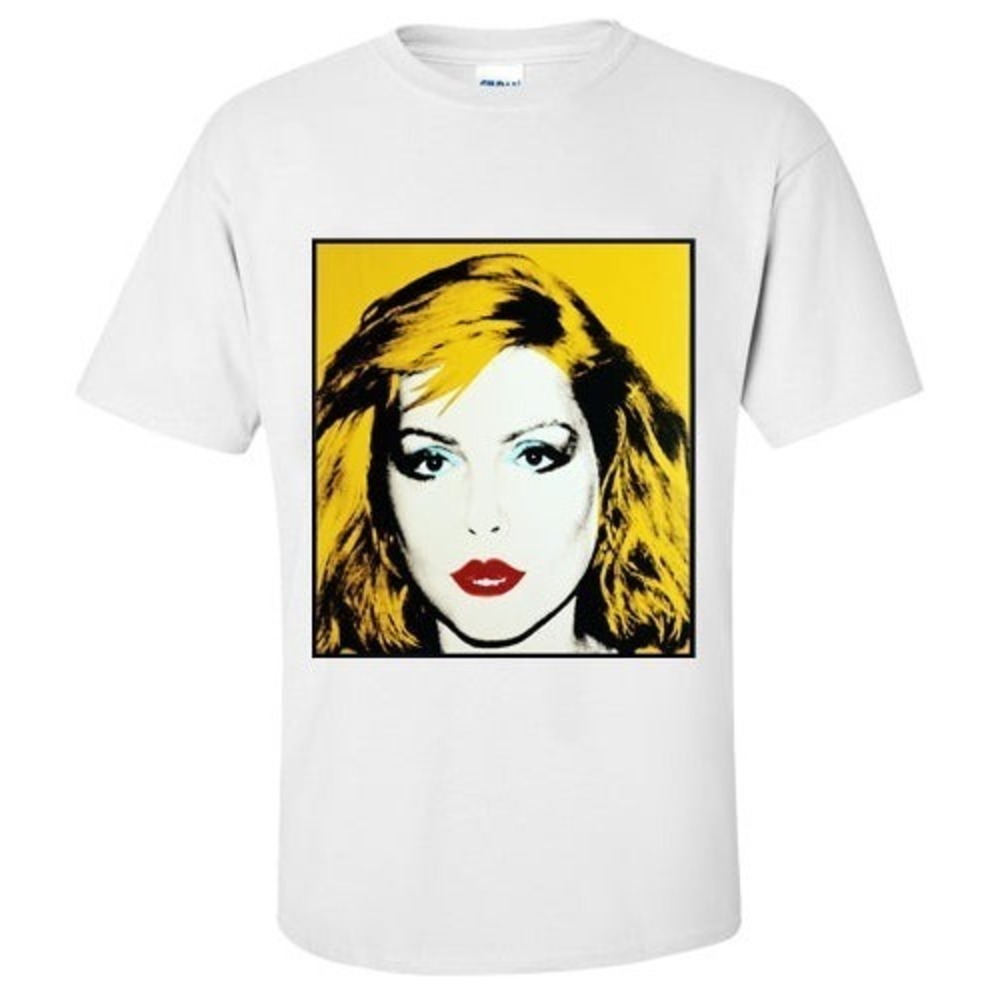 Debbie Harry Blondie Andy Warhol Portrait T-Shirt